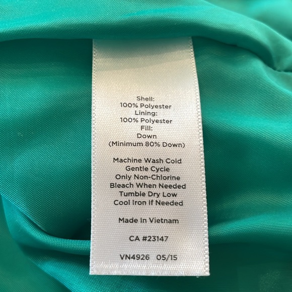 Talbot green/ black polka dot vest, size M - Picture 4 of 4